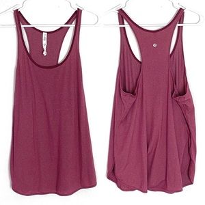 Lululemon What The Sport Singlet Dashing Purple XL 12 Womens Athletic Tank Top